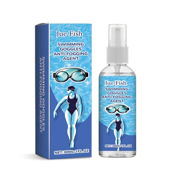 Spray antivaho para gafas, agente desempañante de lentes, limpiador y solución antivaho para gafas, gafas de sol, gafas de natación