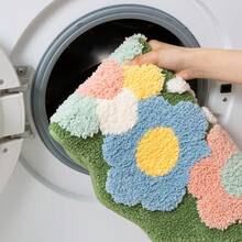 Moss Bath Mat, Ultra Thick Soft Green Bathroom Rug, Water Absorbent Non Slip Microfiber Bath Rugs For Bathroom Floor, Shower, Sink, Bedroom, 17.7"X27.5" - 綠色 - 查看 5