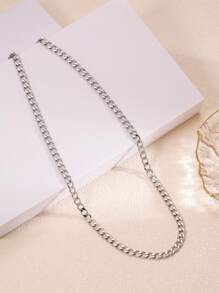 Men Minimalist Chain Necklace, For Jewelry Gift And Party