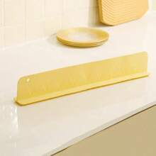 1 pièce Barrière anti-éclaboussures en silicone pour évier avec ventouse, pour protéger les vêtements contre les éclaboussures d'eau