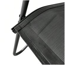 Conjunto Jardín de Sofá + 2 Sillones + Mesa de Acero Resistente, Decorativo y Ligero. Asiento para Exterior en Patio, Balcón y Terraza de Fácil Instalación. (Negro, 4 Piezas) - Gris Oscuro - Ver 6