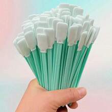 每件10/20/30克：简易精准清洁刷，无尘清洁布，清洁棉签，擦拭棒，电子产品细节清洁刷，边缘处理清洁刷，无绒聚酯纤维刷头，塑料手柄。适用于清洁打印机、光学设备、相机、工艺品和汽车细节。 - 彩色 - 查看 2