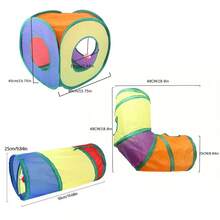 彩虹隧道系列猫隧道 DIY组装 可折叠猫隧道玩具 互动猫隧道玩具 新型智能猫玩具