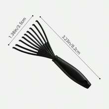 1 件卷发梳，由 Candybrush 设计，椭圆形梳顶，适用于抚平、塑造和固定女性和男性的卷发，不易拉扯，返校用品