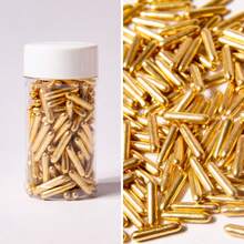 85g/3oz Glitter Sugar Pearls - Shinning Decorations Sprinkle For Cakes, Ice Cream Sundaes, Chocolate Truffles, Macarons, Cupcakes, Waffles, Donuts, Lollipops, Fondant, Dessert Tables | DIY Birthday/Wedding/Graduation/Retirement/Christmas/Valentine's Day Party Supplies | Non-Melting Sparkle Toppings For Bakeries, Home Baking,For Decoration Only. Not Edible