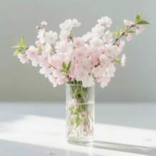 LED-Simulation, Esstisch, Requisiten Blumen, Wohnzimmer, Flur, Dekoration, Ornamente, Neuer chinesischer Stil, Künstliche Blumen, Pfirsichblüten