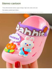 Summer New Baby Toddler Boys Girls 2-6 Years Old Cute Cartoon Anti-Slip Breathable Sandals