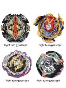 (Set Of) Burst Spinning Top Surprise Gift - Spinning Top + Launcher, Can Be Used For Left & Right Spinning, Surprise Gift - Multicolor - View 7