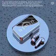 S20 High Mirror 5.2 Wireless Bluetooth Headset With Binaural Touch HIFI Stereo - 白色 - 查看 10