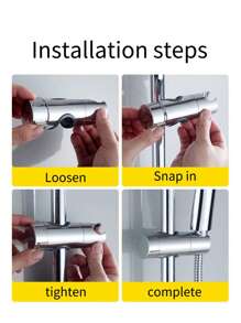 Duschkopfhalter, verstellbarer Duschhalter-Halterungsersatz, Duschhalter für Duschköpfe