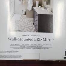 BETTER HOMES & GARDENS Wall-Mounted LED Mirror 1x/10x Magnification, Swivel NEW - 1 - View 5