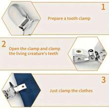 1pc/2pcs/3pcs Vintage Metal Sweater Cardigan Collar Clips, Fashion Shirt/Dress Lapel Pins, Women Non-Slip Clothing Clip, Multi-Functional Laundry Clips, Household & Kitchen Organizer