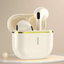 ENC Noise-Canceling Wireless Earbuds, HIFI Stereo, Semi-In-Ear Headphones With 3D Touch Control, Low Latency, Low Power Consumption, Long Battery Life, Waterproof, Sweatproof, Suitable For All Bluetooth Devices