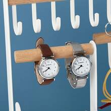 金属耳环、项链和戒指展示收纳盒，适用于客厅和卧室，女士收纳收纳盒，旅行必备品，返校宿舍收纳