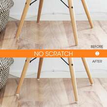 Furniture Felt Pad Set - Non-Slip Chair Leg Pads To Protect Hardwood Floors, Metal Finish Furniture And Floor Protector Pads