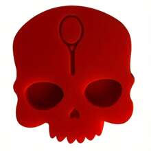 8pcs Skull Shock Absorber For Tennis Racket, 8 Colors Rubber Silicone Vibration Dampeners