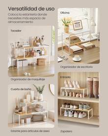 SONGMICS HOME Spice Rack - Original Bamboo Color - View 8