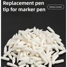 5/10/20/30/50pcs GuangNa Replacement Cores For Acrylic Pigment Markers Direct Liquid Acrylic Marker Universal Replacement Head Back To School