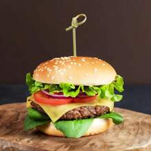 200pcs Bamboo Cocktail Skewers, Fruit Picks With Loop Ends, Suitable For Appetizers, Drinks, Snacks, Sandwiches Decoration - Great For Christmas, Wedding And BBQ Parties,School Supplies