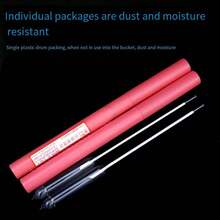 Medidor de densidad de vidrio diésel reutilizable de 0,800 a 0,900 con tubo de ensayo de 500 ml - transparente - Ver 5