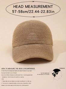 1 Piece Unisex Korean Style Cutout Mesh Breathable Baseball Cap Sun Hat Casual Valentine's Day