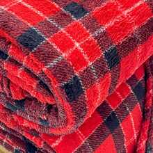 Waterford Printed Plaid Pop Double Blanket - Multicolor - Ver 2