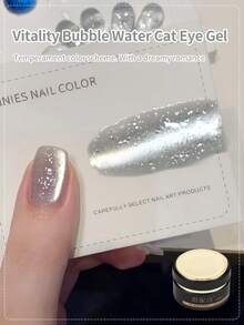 annies 5毫升 1支 特殊气泡水玻璃珠猫眼磁性凝胶指甲油，可卸除UV/LED，新款闪亮蓝色水晶猫眼凝胶美甲沙龙DIY - 彩色 - 查看 7