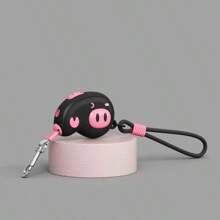 8.2 英尺可伸缩狗绳，带自动刹车和自由设计 - 适合小型/中型犬，可爱的卡通猪和花卉图案，耐用的 ABS 材料，符合人体工程学的手柄，散步，可伸缩狗绳，活泼的狗设计，坚固的手柄