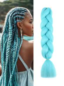 Estensioni per trecce arcobaleno da 24 pollici, capelli sintetici viola professionali, trecce jumbo, estensioni per capelli colorate a gradiente africane per intrecciare all'ingrosso per Ognissanti e Natale