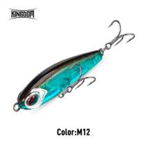 KINGDOM Señuelos de pesca en forma de lápiz pequeño de la marca Kingdom, cebos artificiales de calidad alta de hundimiento lento de 40mm/4g, wobblers para equipo de pesca