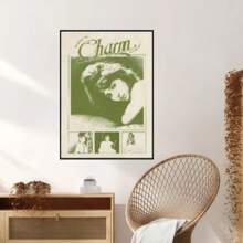 1/3PCS Optional Frame Posters Wall Arts Pop Singer Poster Home Living Room Bedroom Bar Aesthetic Decoration, Wall Art With Frame