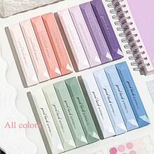 4 件双面点胶带，360° 旋转无缝粘合剂，适用于剪贴簿、DIY 工艺品、返校、办公用品、手工日记和艺术项目