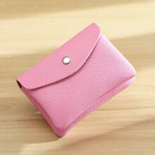 1 pièce Mini Porte-monnaie vintage végan zippé, porte-cartes de crédit authentique, en PU, portefeuille pour femmes, porte-cartes authentique portable et portefeuille pour femmes, cadeaux de demoiselle d'honneur, cadeau pour femmes, cadeau d'anniversaire, cadeau amusant, petits cadeaux, idées cadeaux