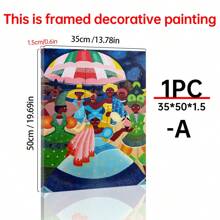 1 Pezzo Arte brasiliana, Dipinto del Brasile, Dipinto di paesaggio, Arte murale stampabile, Download istantaneo, Tela del Sud America, Decorazione per la casa, cartellone per la stanza, Arte murale su tela, Cornice opzionale, Oggetti per la decorazione della stanza, Decorazione per il soggiorno.