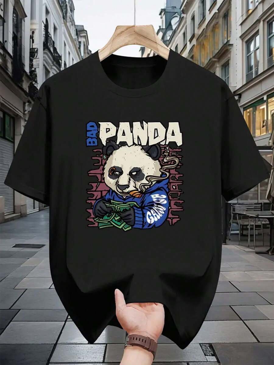 Men T-Shirts - Black - View 1