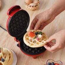 Mini Wafleras Maker,Máquinas para hacer crepes, panificadoras caseras, mini gofreras, horneadoras de sándwiches, máquinas de desayuno multifunción,sandwichera, bandeja para hornear,Waffle Makers - Tipo de Enchufe A USA (110-127V) - Ver 7
