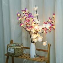 LED-Simulation, Esstisch, Requisiten Blumen, Wohnzimmer, Flur, Dekoration, Ornamente, Neuer chinesischer Stil, Künstliche Blumen, Pfirsichblüten