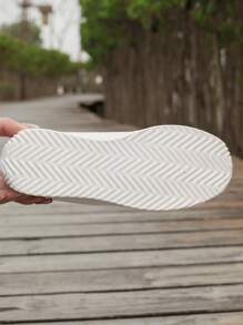 Women's Casual Breathable Mesh Sports Shoes, Lightweight Soft Comfortable Non-Slip Athletic Sneakers, Flat Low-Top Outdoor Running Fitness Shoes