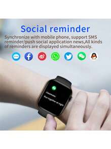 Smart Voice Wireless Watch Can Check Heart Rate, Blood Pressure, Health, Three Ring Sports Watch, Christmas, New Year, Valentine's Day Holiday Gift