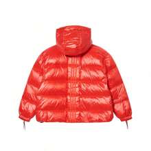 Adidas 女式 600 蓬松度连帽羽绒服，IR7114