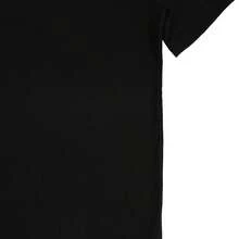 Unisex Cotton T - Shirt Set With "KEEP IT SIMPLE POSITIVITLY BETTER" In Black - Red - Yellow Color - Matching, Conveying Positive Life Attitude - 黑色 - 查看 2