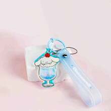 1PC Sanrio Colorful Summer Series Acrylic Pendant, My Melody, Cinnamoroll, Kuromi, Pochacco, Cherry Buffaloes, Keychains, Bag Pendants, Mobile Phone Pendants, Homecoming Season Gifts, Room Decoration Stuff, Home Decor, Bedroom Decor, Party Decorations, HelloKitty