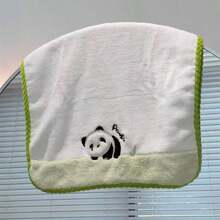 2025 New Style Panda Towel Bath Towel Combination Absorbent And Non Hair Falling Soft Shower Coral Plush Towel Bath Towel Combination