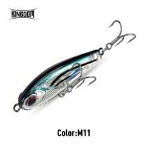 KINGDOM Señuelos de pesca en forma de lápiz pequeño de la marca Kingdom, cebos artificiales de calidad alta de hundimiento lento de 40mm/4g, wobblers para equipo de pesca