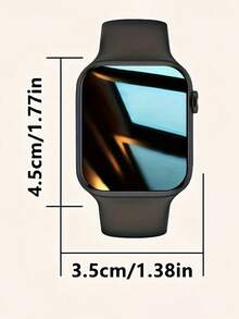 New Smart Watch, Compatible With IOS/Android, Multi-Language Support, Call And Message Notifications, Daily Use And Holiday Gift, Fashionable Design, High-Definition Display
