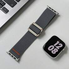 1 条尼龙弹性编织表带兼容 表带 42 毫米 44 毫米 45 毫米 49 毫米 S10 46 毫米休闲男士手链适用于 Series Ultra 2 10 9 8 7 6 5 4 SE,透气运动表带适用于 Apple 41 毫米 40 毫米 38 毫米毕业礼物配件女士 - 42/44/45/49/S10-46mm - 查看 15