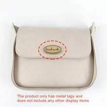 2pcs Metal Plate Tags, DIY Sewing Handicraft Decorations
