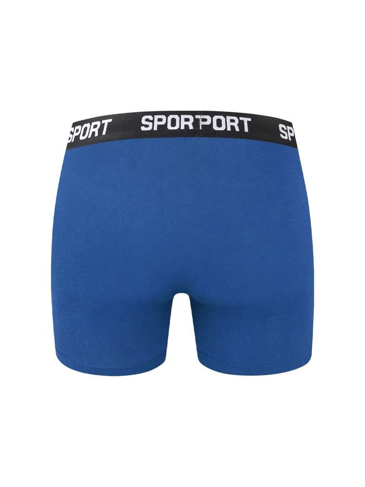 8 قطع من السراويل الداخلية للرجال بنمط رياضي ذو لو...