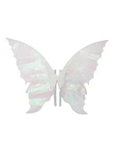 1pc Adult Fairy Costume Set With Headpiece, Metallic Hair Band, Magic Wand, Ears - Butterfly Wings, Suitable For Role Play, Party In 7 Color Options Halloween - Multicolor - View 23