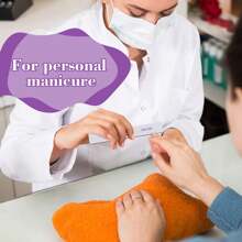 Lima de uñas de doble cara, 100/180 granos, multifuncional, profesional, reutilizable, duradera y de alta dureza, adecuada para el cuidado de uñas de acrílico en el hogar y en el salón de belleza
